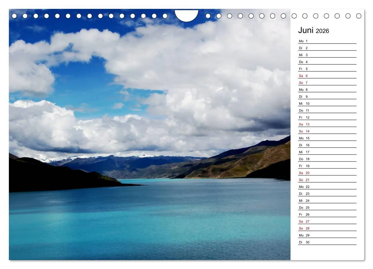Bild: 9783457892299 | Tibet Momente (Wandkalender 2026 DIN A4 quer), CALVENDO Monatskalender
