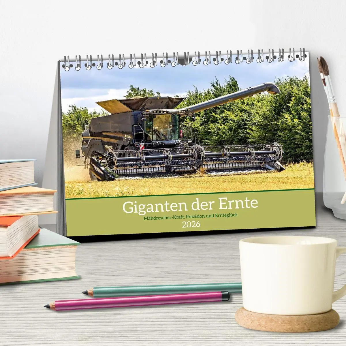 Bild: 9783516742299 | Giganten der Ernte (Tischkalender 2026 DIN A5 quer), CALVENDO...