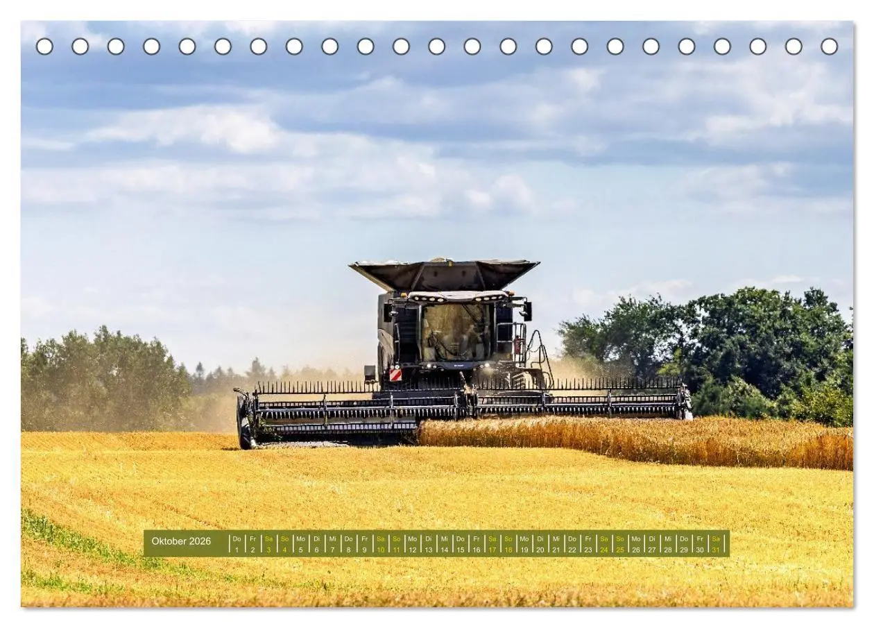 Bild: 9783516742299 | Giganten der Ernte (Tischkalender 2026 DIN A5 quer), CALVENDO...