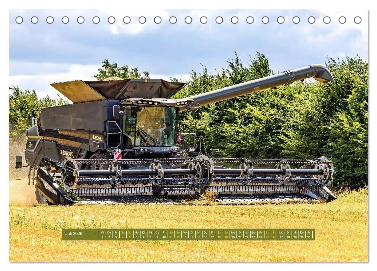 Bild: 9783516742299 | Giganten der Ernte (Tischkalender 2026 DIN A5 quer), CALVENDO...