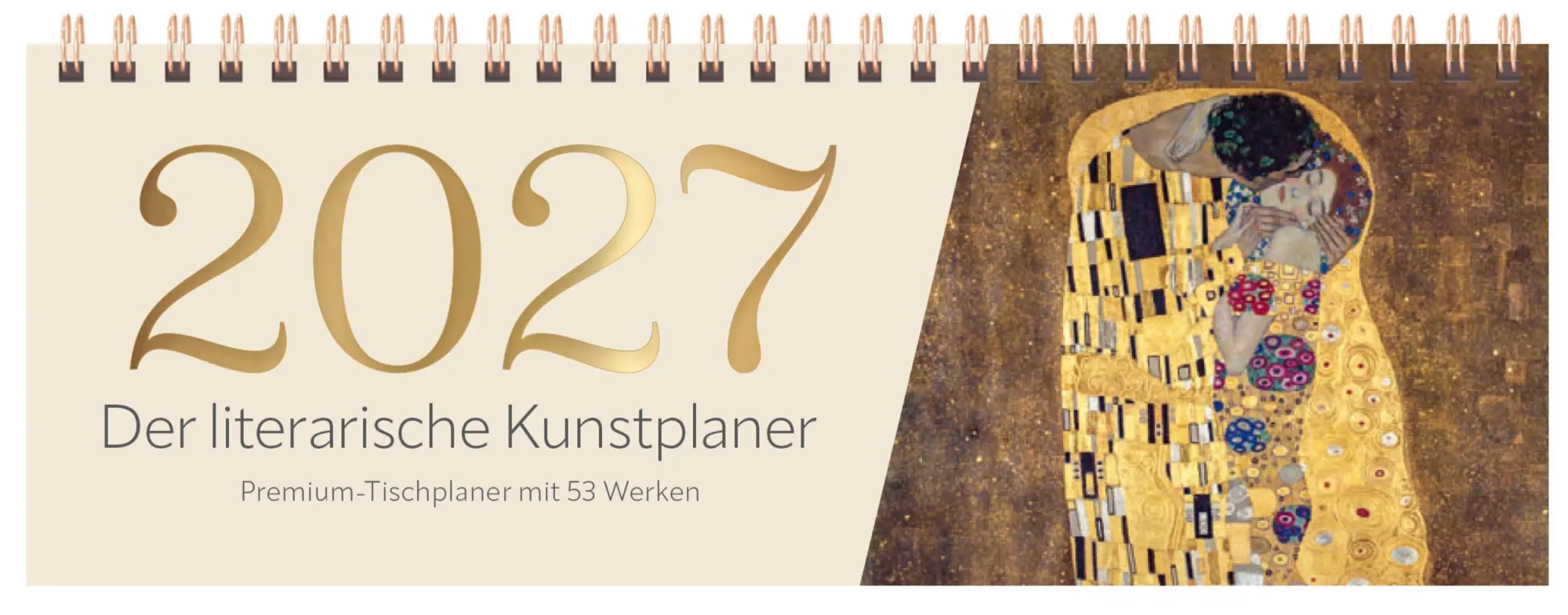 Cover: 9783819302299 | Der literarische Kunstplaner (TQ) 2027 | Korsch Verlag | Kalender