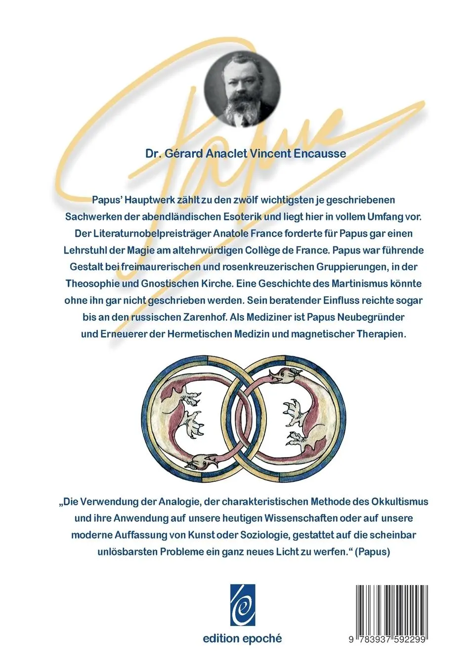 Rückseite: 9783937592299 | Die Grundlagen der okkulten Wissenschaft | Papus | Taschenbuch | 2020