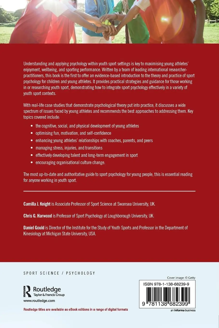Rückseite: 9781138682399 | Sport Psychology for Young Athletes | Camilla J. Knight (u. a.) | Buch