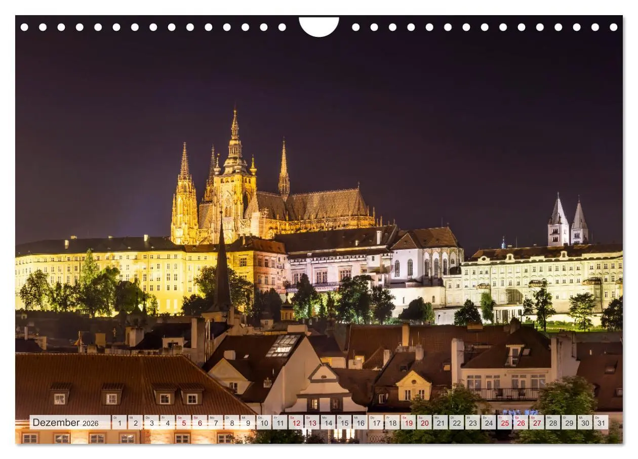 Bild: 9783457572399 | PRAG Impressionen bei Tag und Nacht (Wandkalender 2026 DIN A4...