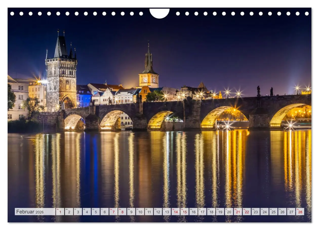 Bild: 9783457572399 | PRAG Impressionen bei Tag und Nacht (Wandkalender 2026 DIN A4...