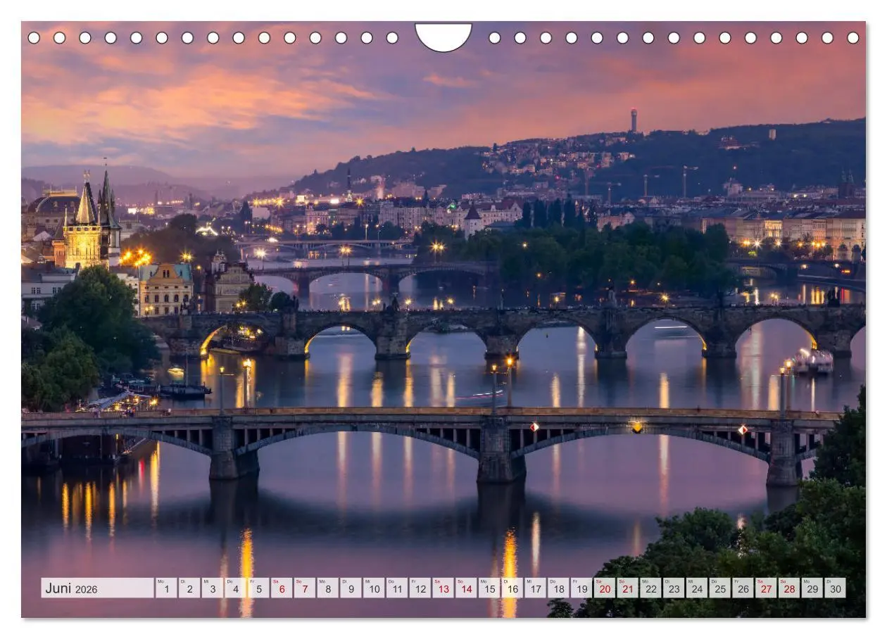 Bild: 9783457572399 | PRAG Impressionen bei Tag und Nacht (Wandkalender 2026 DIN A4...