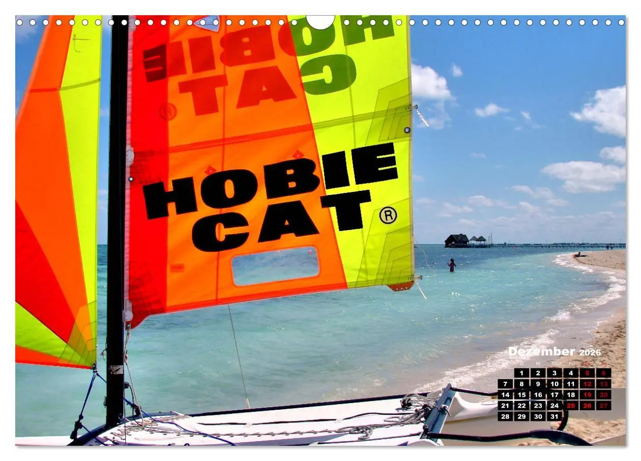 Bild: 9783457642399 | Katamarane an Traumstränden - Hobie Cats in Cuba (Wandkalender 2026...