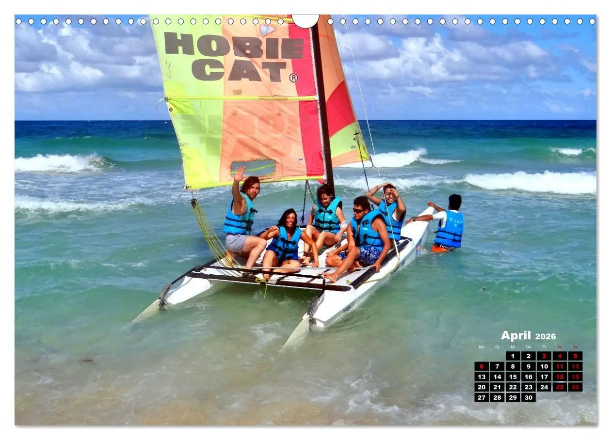 Bild: 9783457642399 | Katamarane an Traumstränden - Hobie Cats in Cuba (Wandkalender 2026...