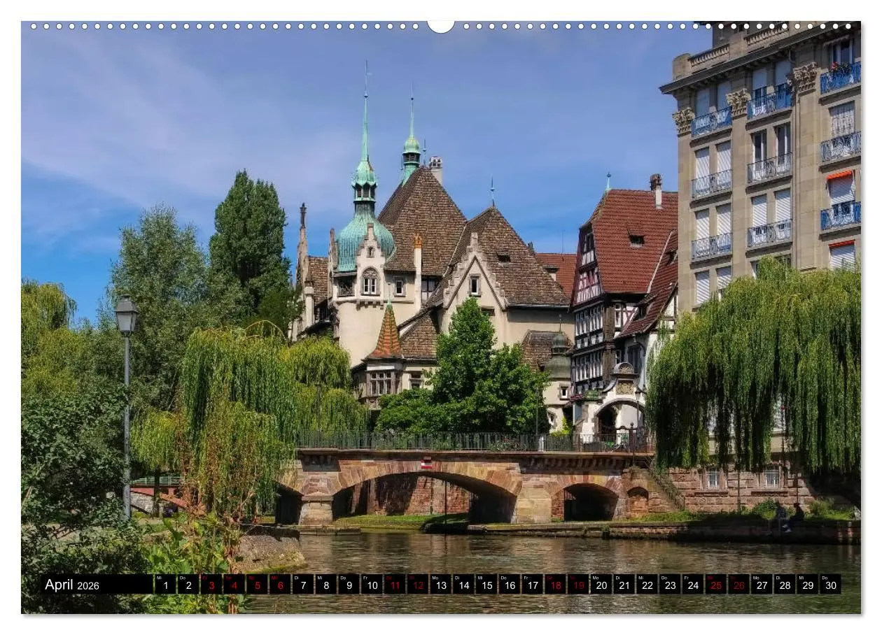 Bild: 9783457882399 | Straßburg - Im Herzen Europas (Wandkalender 2026 DIN A2 quer),...