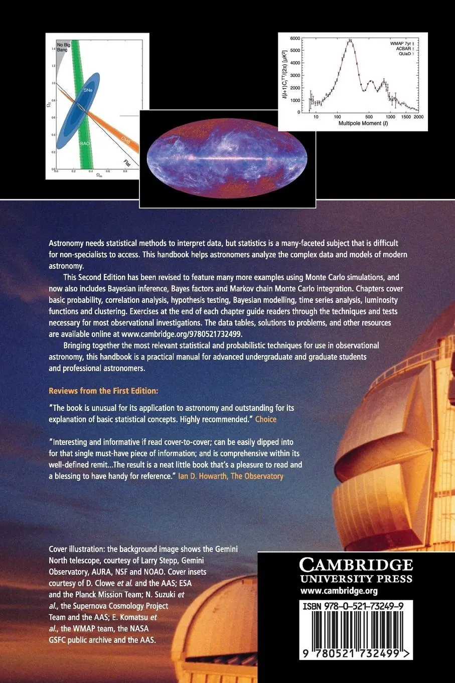 Rückseite: 9780521732499 | Practical Statistics for Astronomers | J. V. Wall (u. a.) | Buch