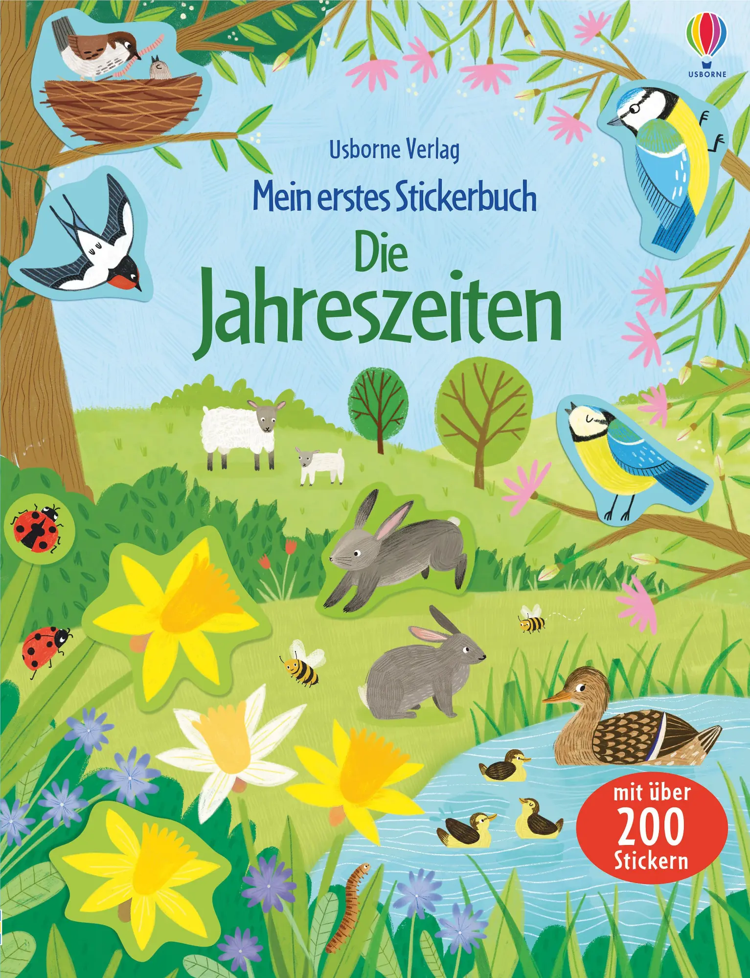 Cover: 9781789412499 | Mein erstes Stickerbuch: Die Jahreszeiten | Holly Bathie | Taschenbuch