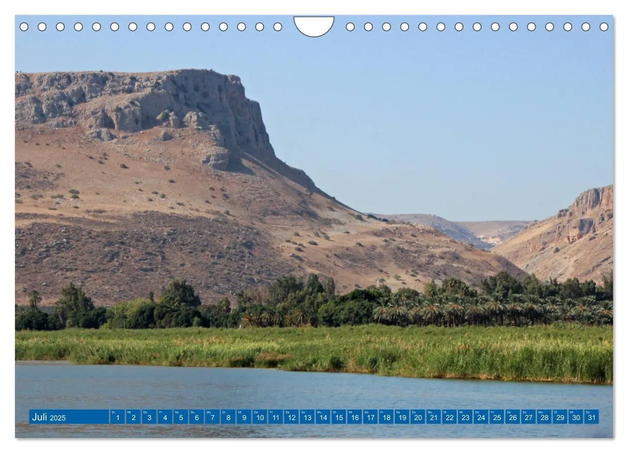 Bild: 9783435302499 | See Genezareth und Jordan-Fluss. Orte der Bibel (Wandkalender 2025...