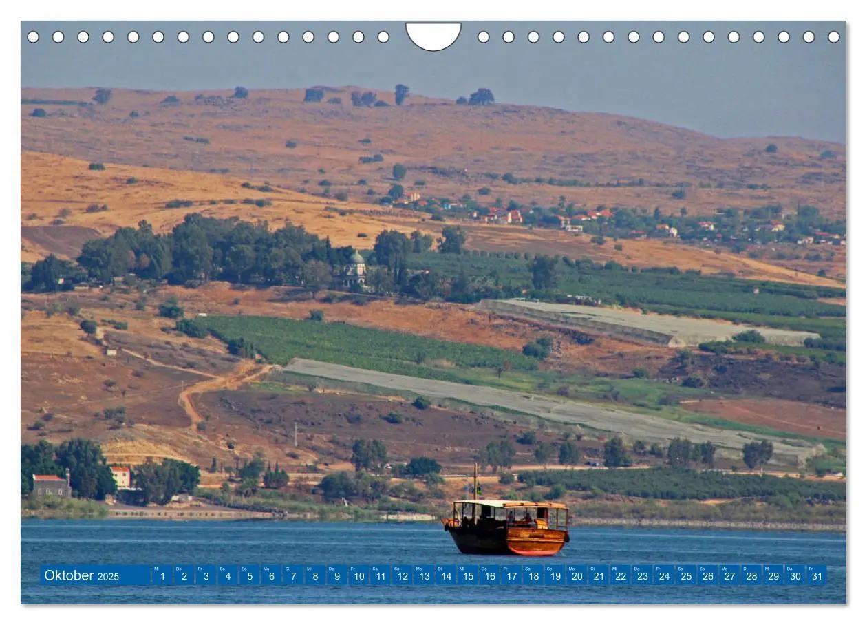 Bild: 9783435302499 | See Genezareth und Jordan-Fluss. Orte der Bibel (Wandkalender 2025...