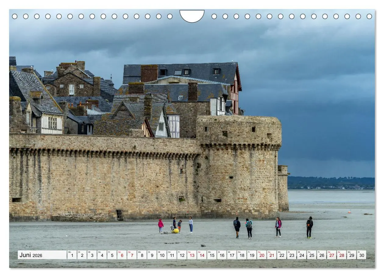 Bild: 9783457562499 | Welterbe Mont-Saint-Michel (Wandkalender 2026 DIN A4 quer),...