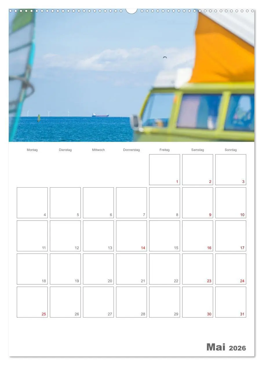 Bild: 9783516342499 | Vanlife Jahresplaner (Wandkalender 2026 DIN A2 hoch), CALVENDO...