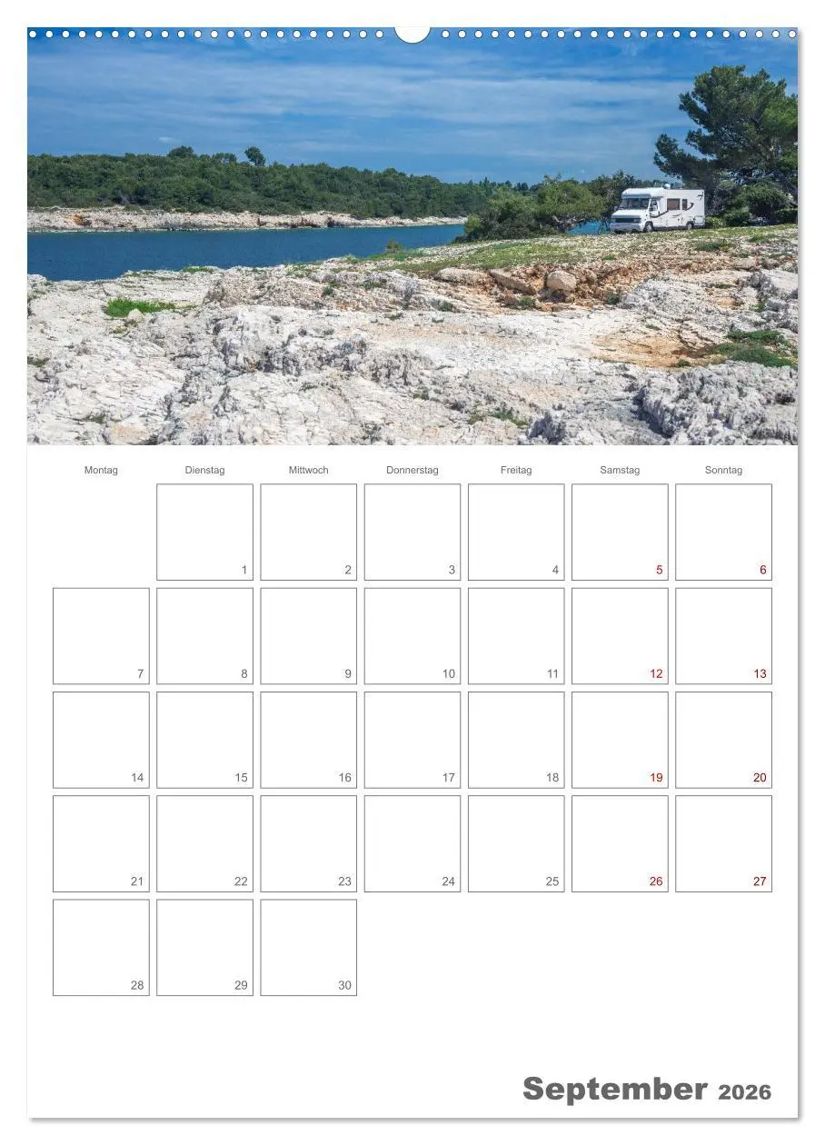 Bild: 9783516342499 | Vanlife Jahresplaner (Wandkalender 2026 DIN A2 hoch), CALVENDO...
