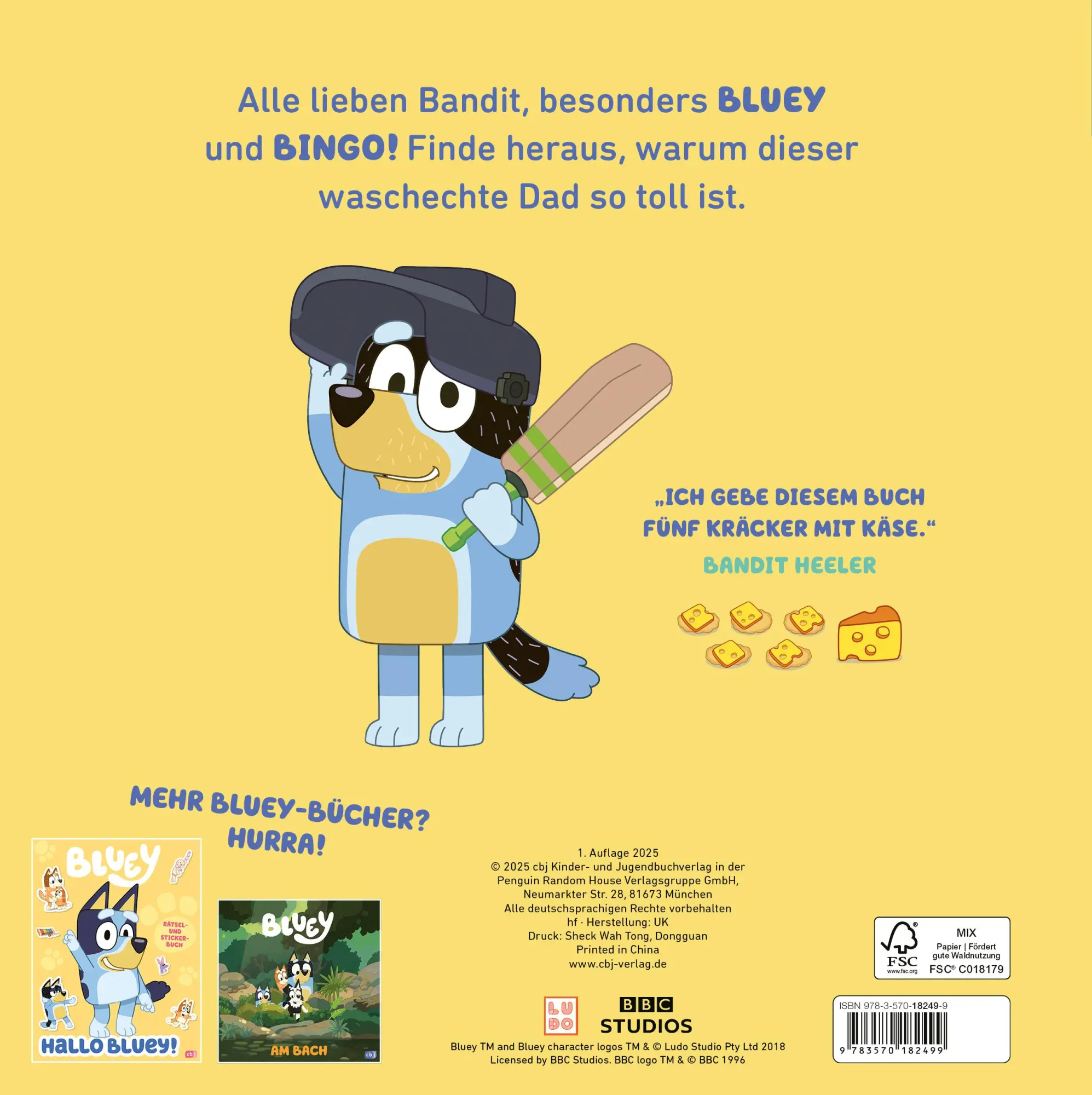 Bild: 9783570182499 | BLUEY - Mein Dad ist der Beste | Bilderbuch für Kinder ab 3 Jahre