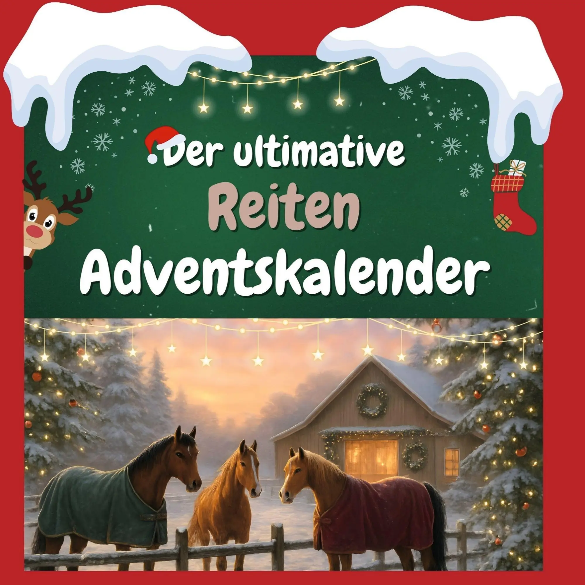 Cover: 9783695302499 | Der ultimative Reiten-Adventskalender | Emil Schäfer | Taschenbuch