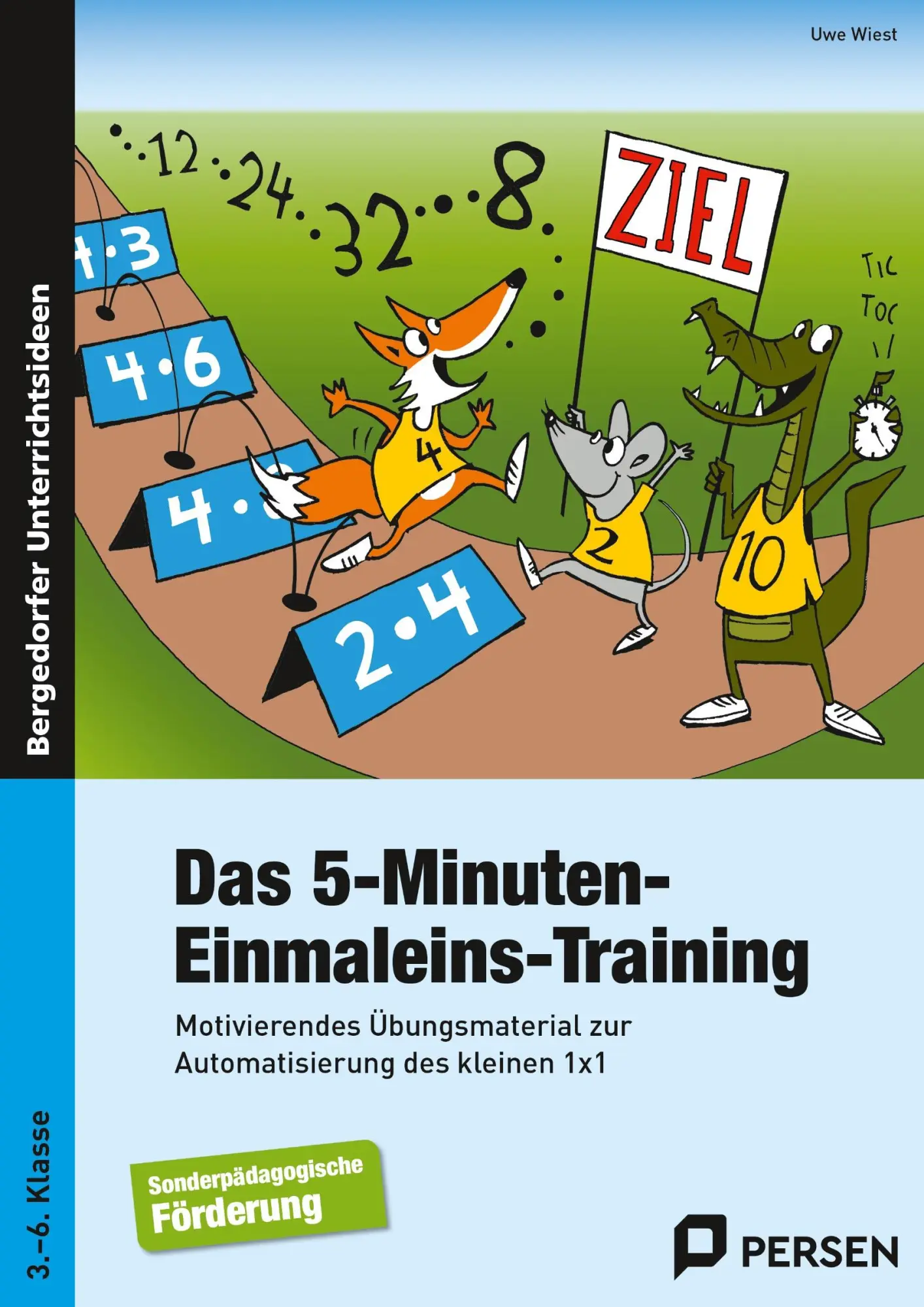 Cover: 9783403232599 | Das 5-Minuten-Einmaleins-Training. SoPäd 3. bis 6. Klasse | Uwe Wiest