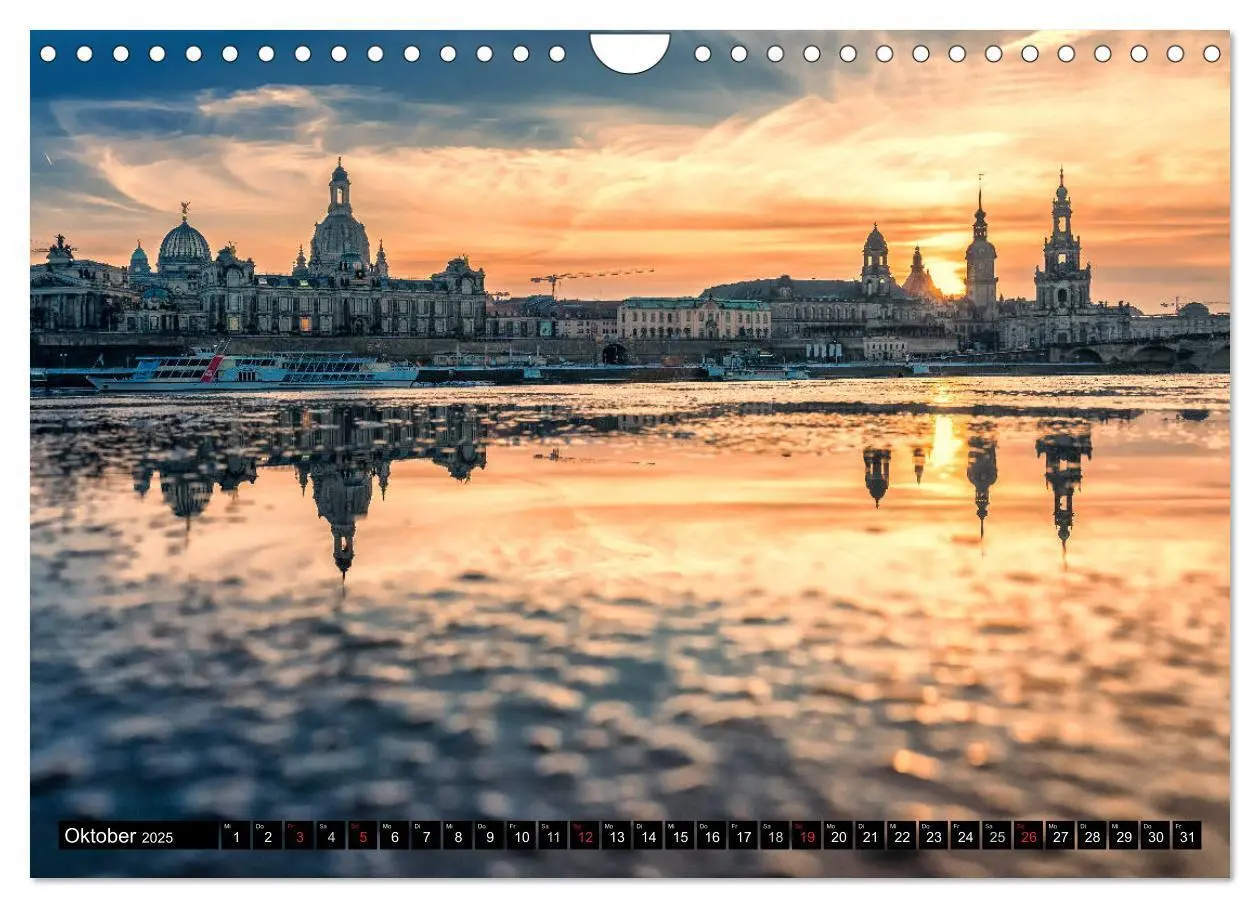 Bild: 9783435842599 | Barockperle Dresden (Wandkalender 2025 DIN A4 quer), CALVENDO...