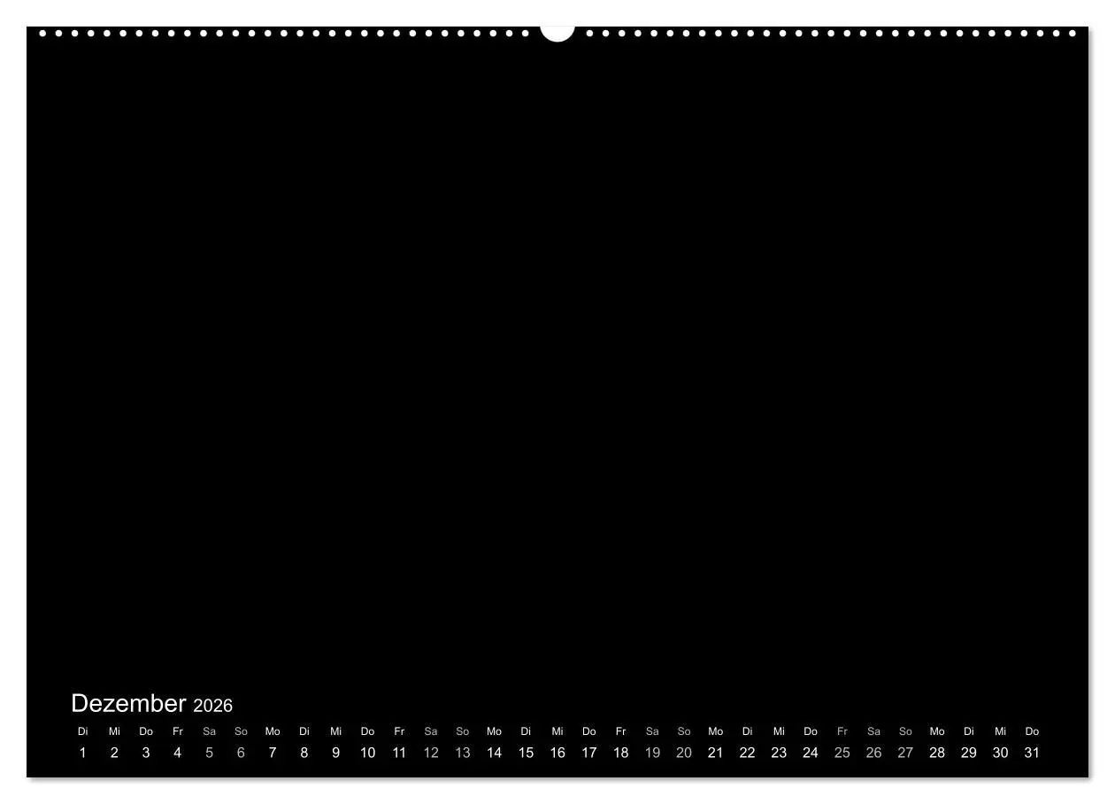 Bild: 9783457792599 | Bastelkalender: DIY Kreativ-Kalender -schwarz- (Wandkalender 2026...