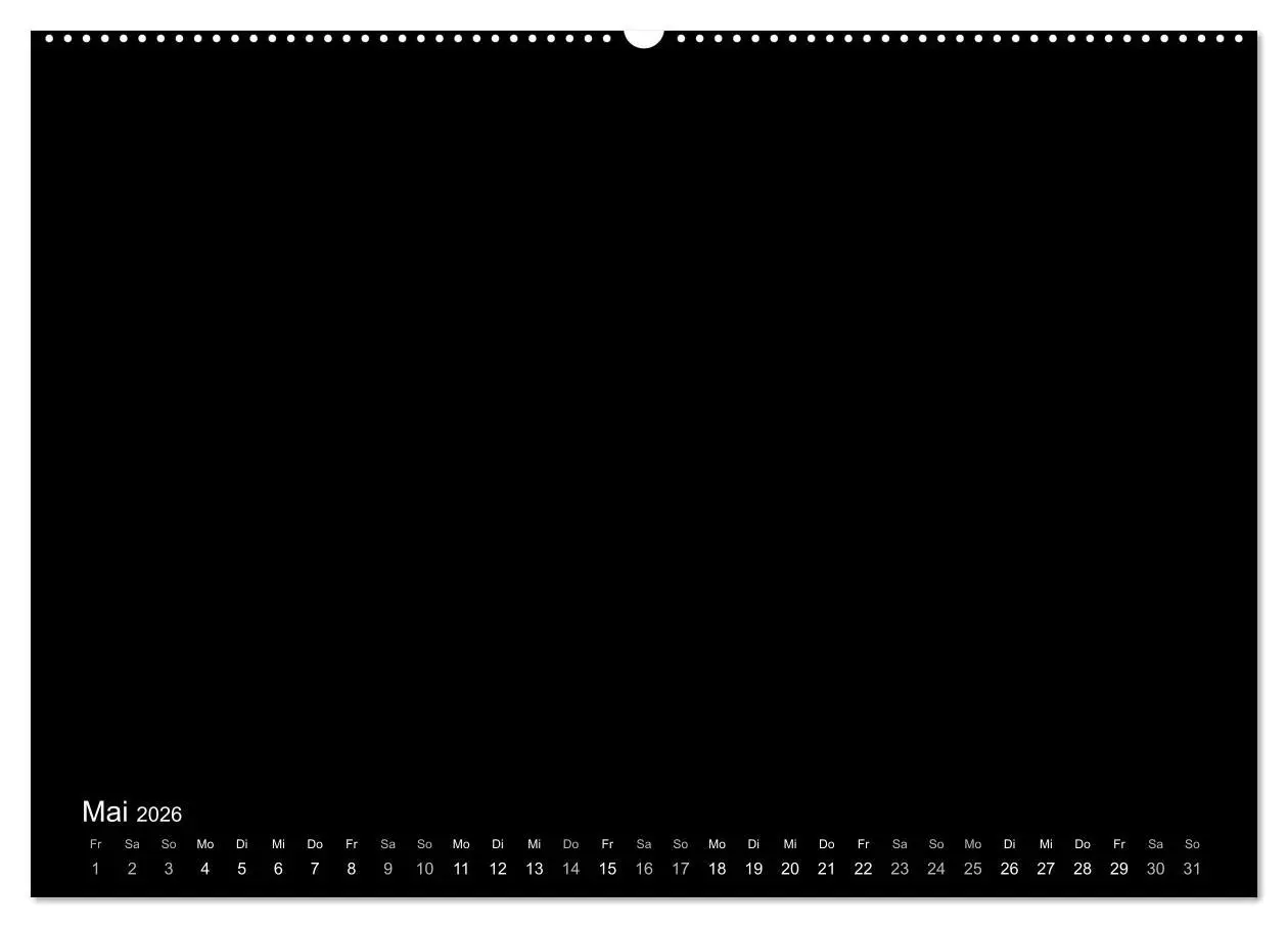 Bild: 9783457792599 | Bastelkalender: DIY Kreativ-Kalender -schwarz- (Wandkalender 2026...