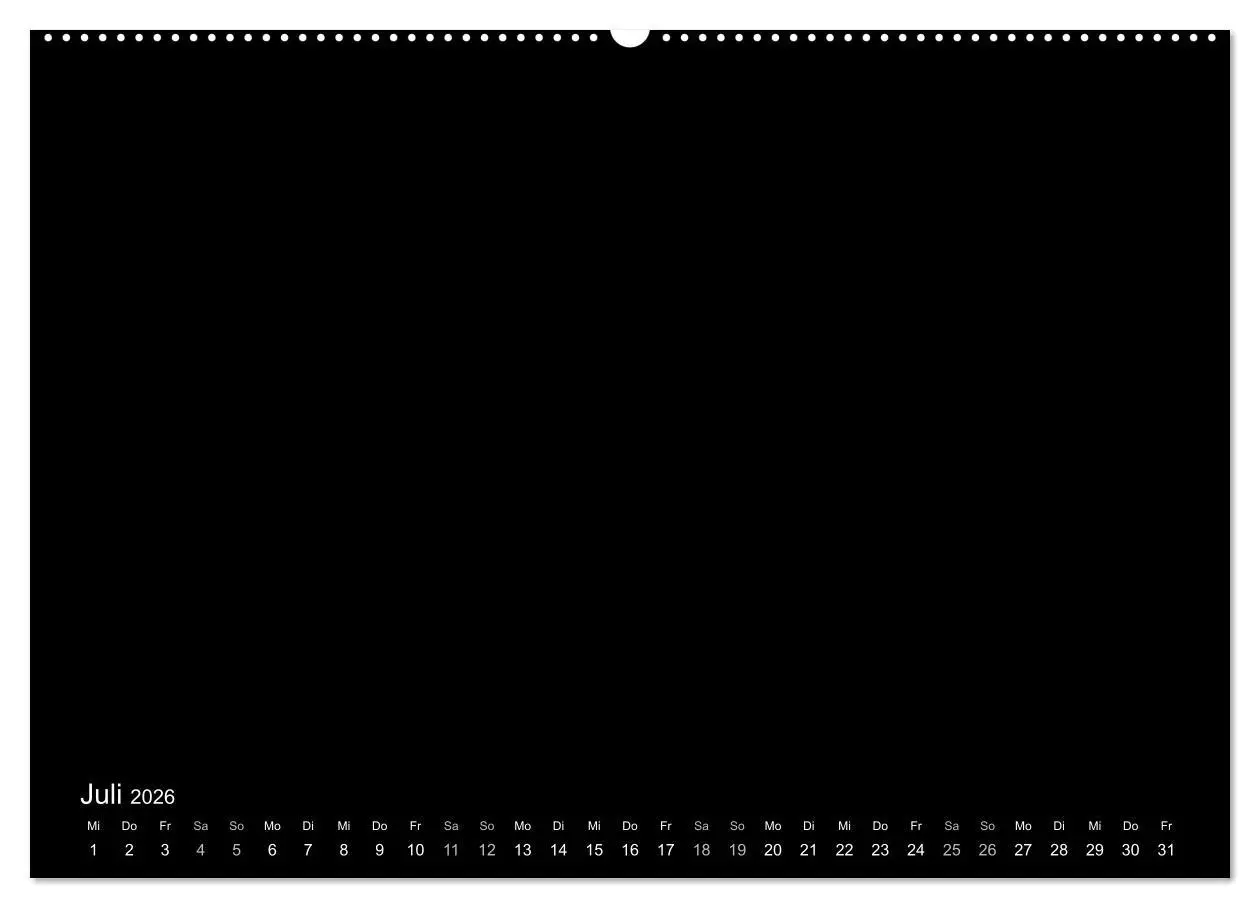 Bild: 9783457792599 | Bastelkalender: DIY Kreativ-Kalender -schwarz- (Wandkalender 2026...
