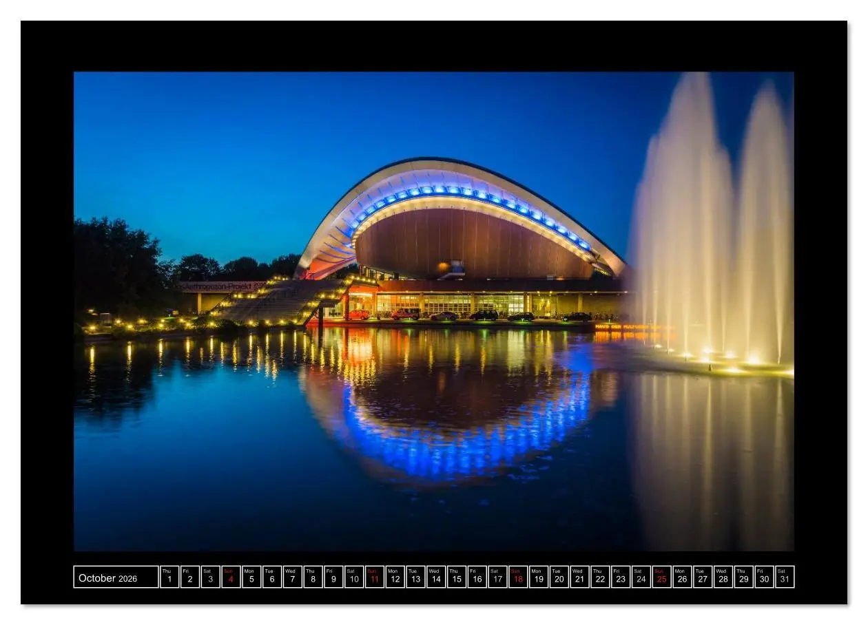 Bild: 9783516572599 | Berlin. 2026 (Wall Calendar 2026 DIN A4 landscape), CALVENDO 12...