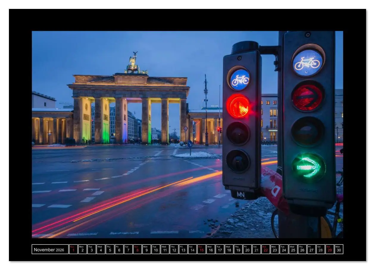 Bild: 9783516572599 | Berlin. 2026 (Wall Calendar 2026 DIN A4 landscape), CALVENDO 12...
