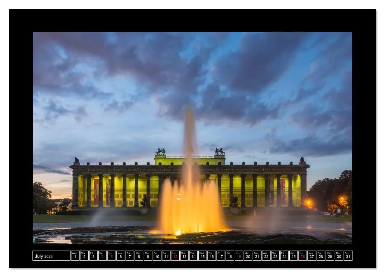Bild: 9783516572599 | Berlin. 2026 (Wall Calendar 2026 DIN A4 landscape), CALVENDO 12...