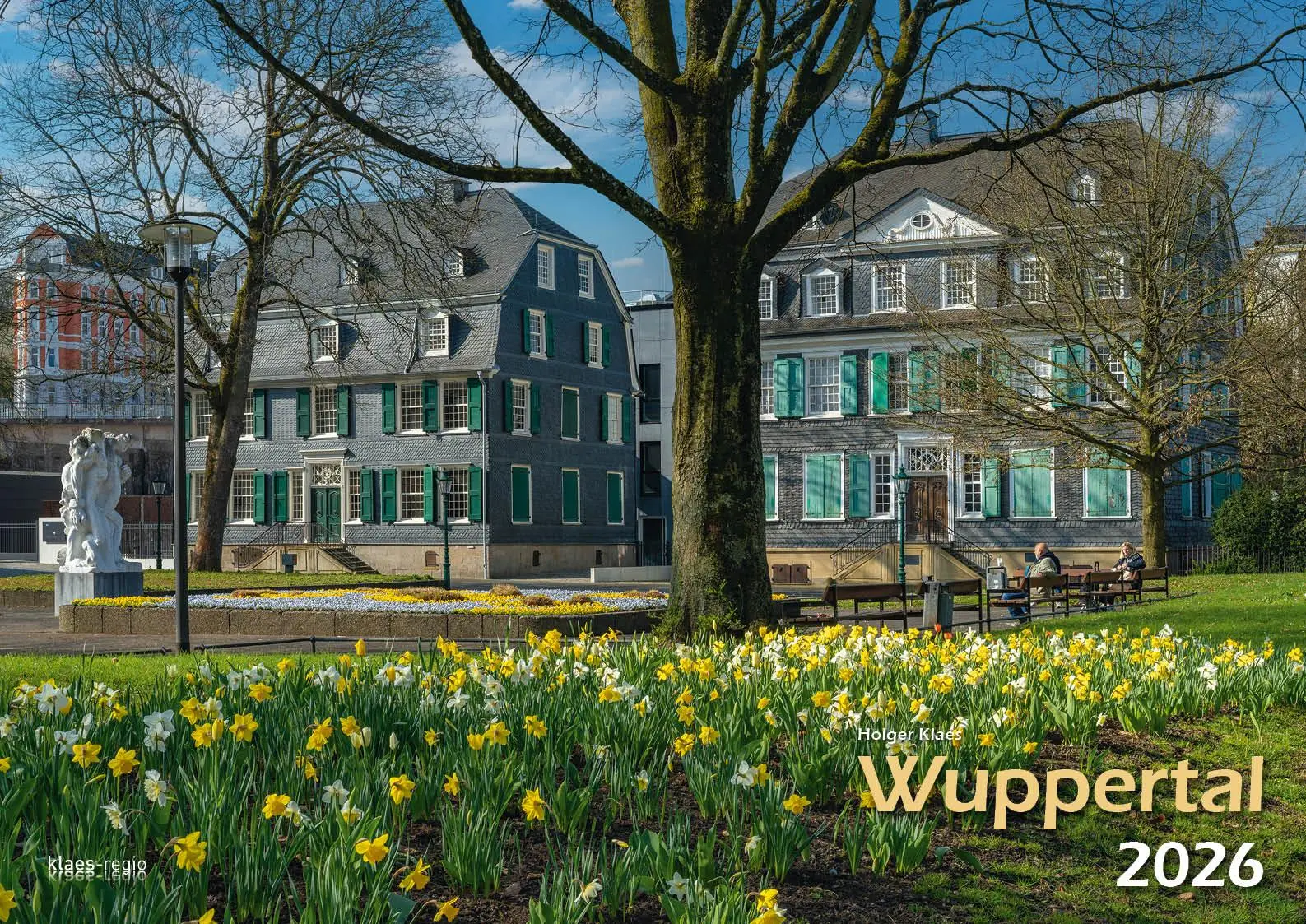 Cover: 9783965352599 | Wuppertal 2026 Bildkalender A3 Spiralbindung | Holger Klaes | Kalender