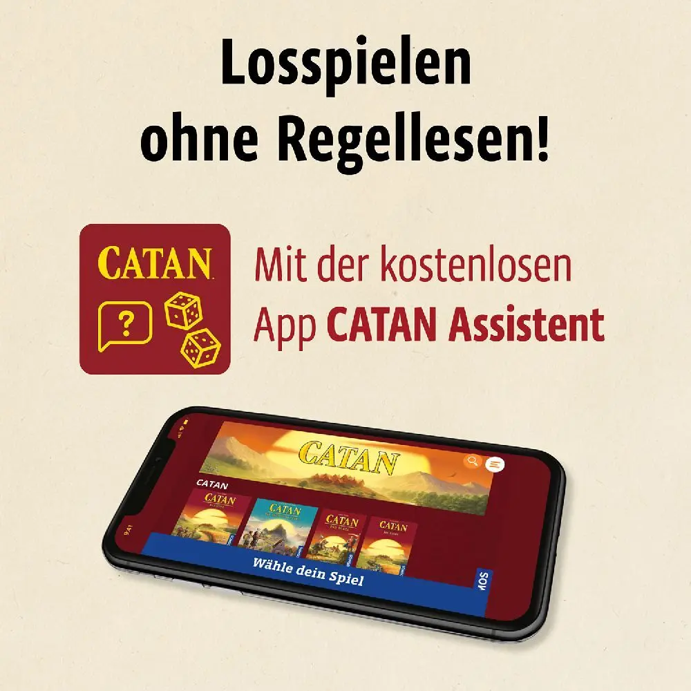 Bild: 4002051682699 | CATAN - Ergänzung 5-6 Spieler - Das Spiel | Klaus Teuber | Spiel