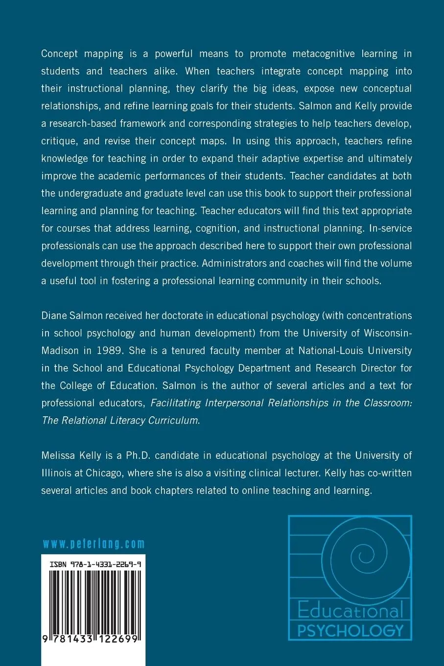 Rückseite: 9781433122699 | Using Concept Mapping to Foster Adaptive Expertise | Salmon (u. a.)