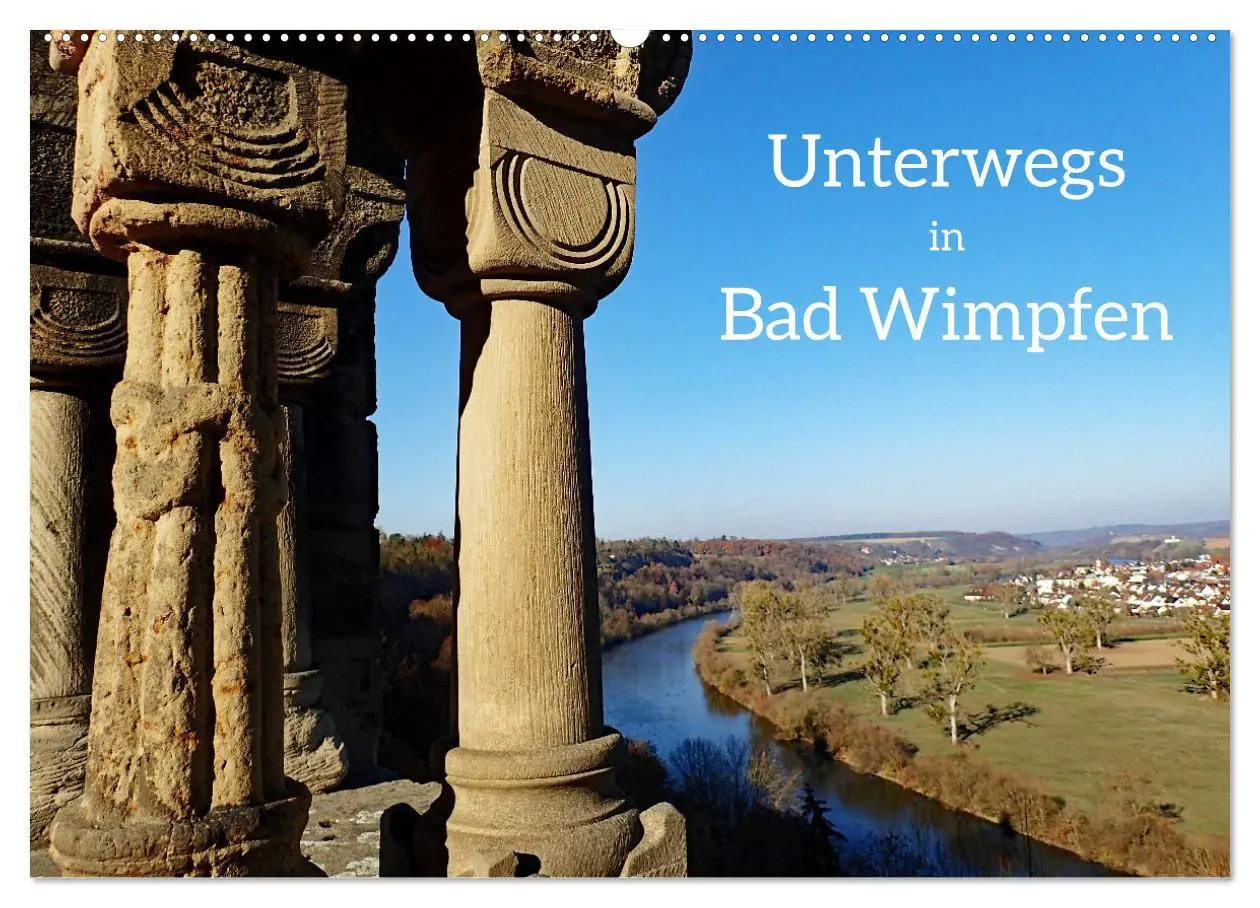 Cover: 9783457542699 | Unterwegs in Bad Wimpfen (Wandkalender 2026 DIN A2 quer), CALVENDO...