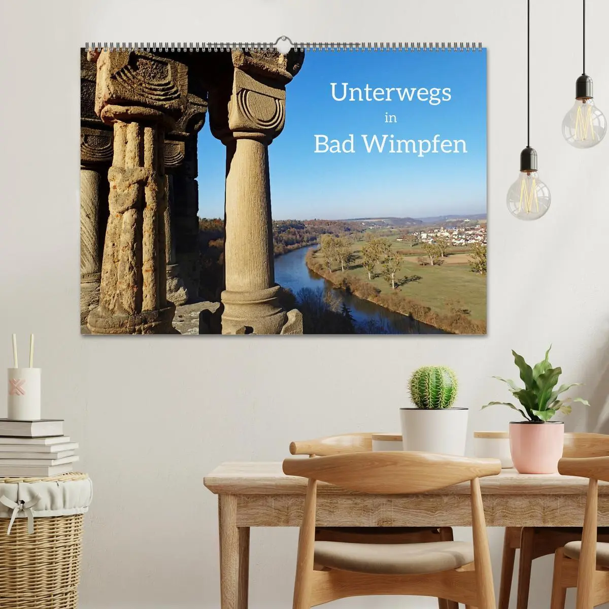 Bild: 9783457542699 | Unterwegs in Bad Wimpfen (Wandkalender 2026 DIN A2 quer), CALVENDO...