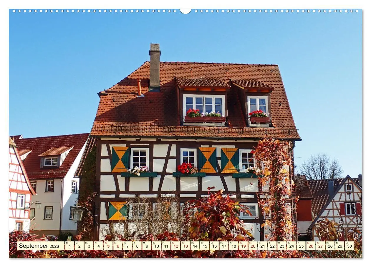 Bild: 9783457542699 | Unterwegs in Bad Wimpfen (Wandkalender 2026 DIN A2 quer), CALVENDO...