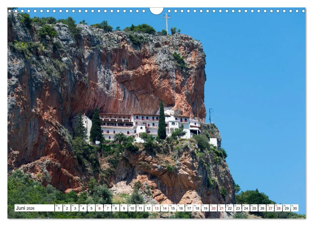 Bild: 9783457852699 | DER PELOPONNES (Wandkalender 2026 DIN A3 quer), CALVENDO...