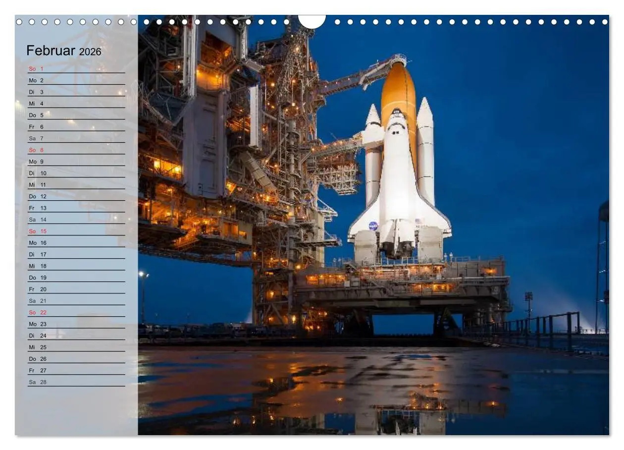 Bild: 9783516012699 | Missionen im Weltall (Wandkalender 2026 DIN A3 quer), CALVENDO...