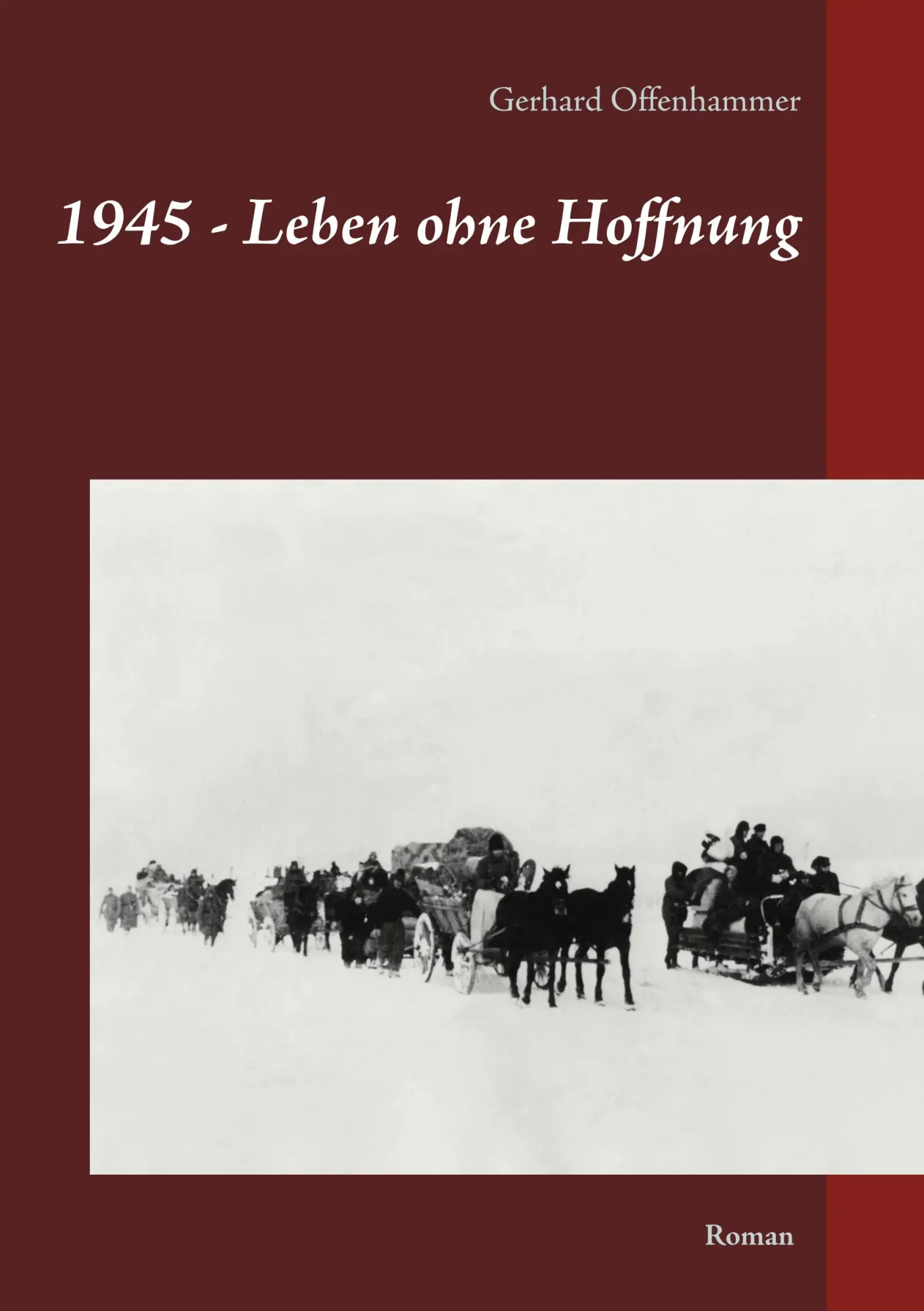 Cover: 9783744882699 | 1945 - Leben ohne Hoffnung | Gerhard Offenhammer | Taschenbuch | 2017