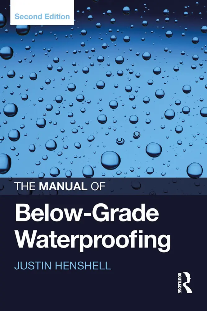 Cover: 9781032922799 | The Manual of Below-Grade Waterproofing | Justin Henshell | Buch