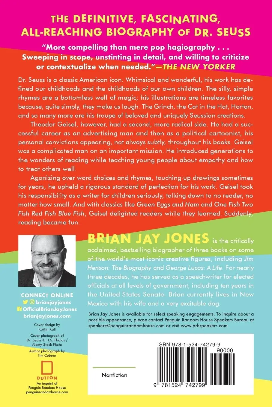 Rückseite: 9781524742799 | Becoming Dr. Seuss | Brian Jay Jones | Taschenbuch | Englisch | 2020