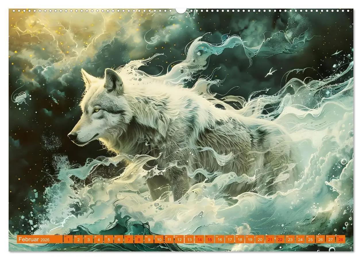 Bild: 9783457392799 | Von Füchsen und Wölfen (hochwertiger Premium Wandkalender 2026 DIN...