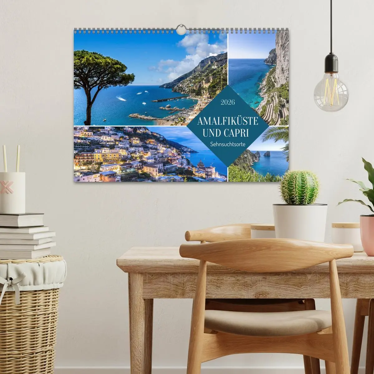 Bild: 9783516622799 | Amalfiküste und Capri - Sehnsuchtsorte (Wandkalender 2026 DIN A3...