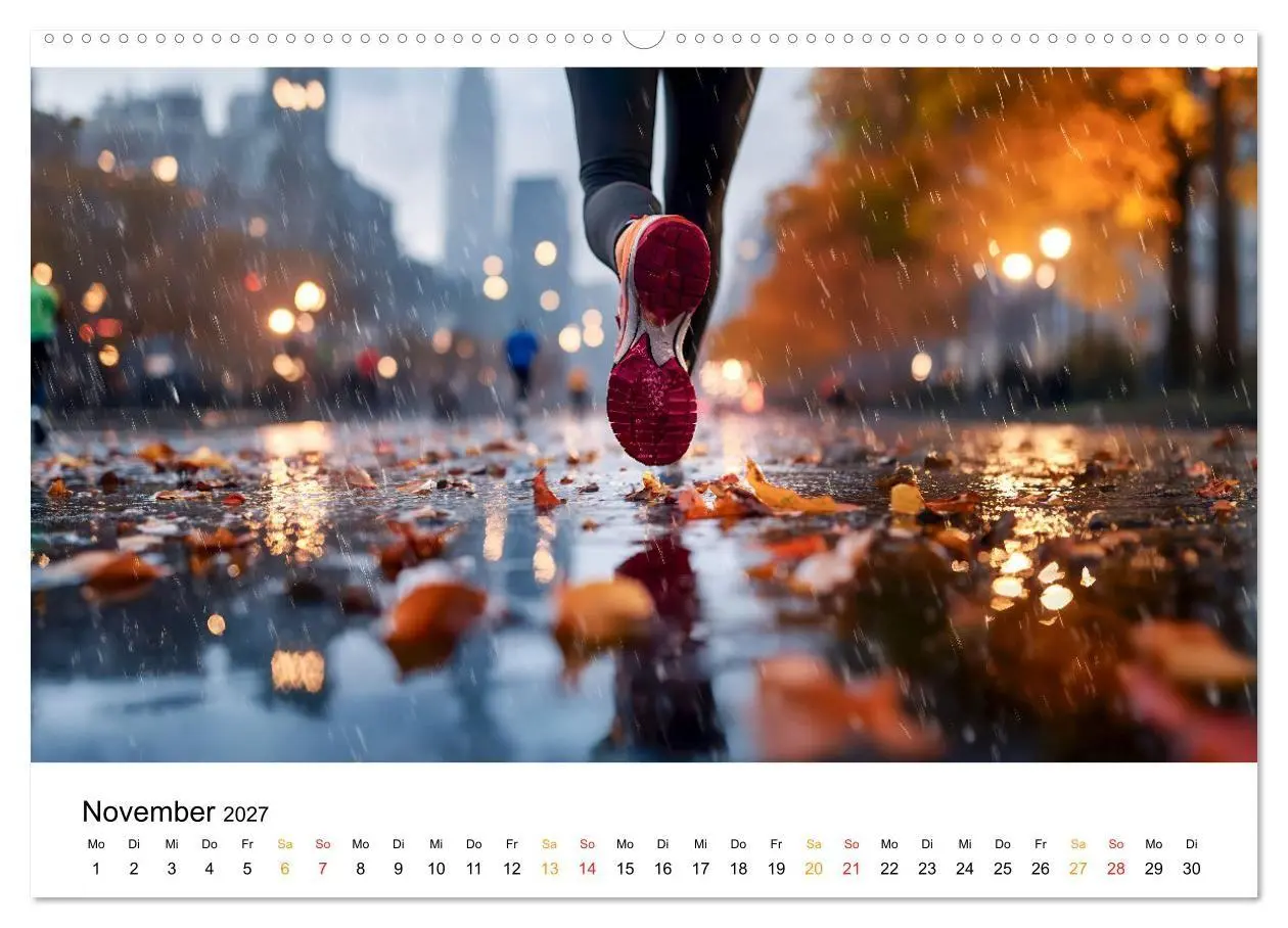 Bild: 9783569022799 | Marathon Power (Wandkalender 2027 DIN A2 quer), CALVENDO...