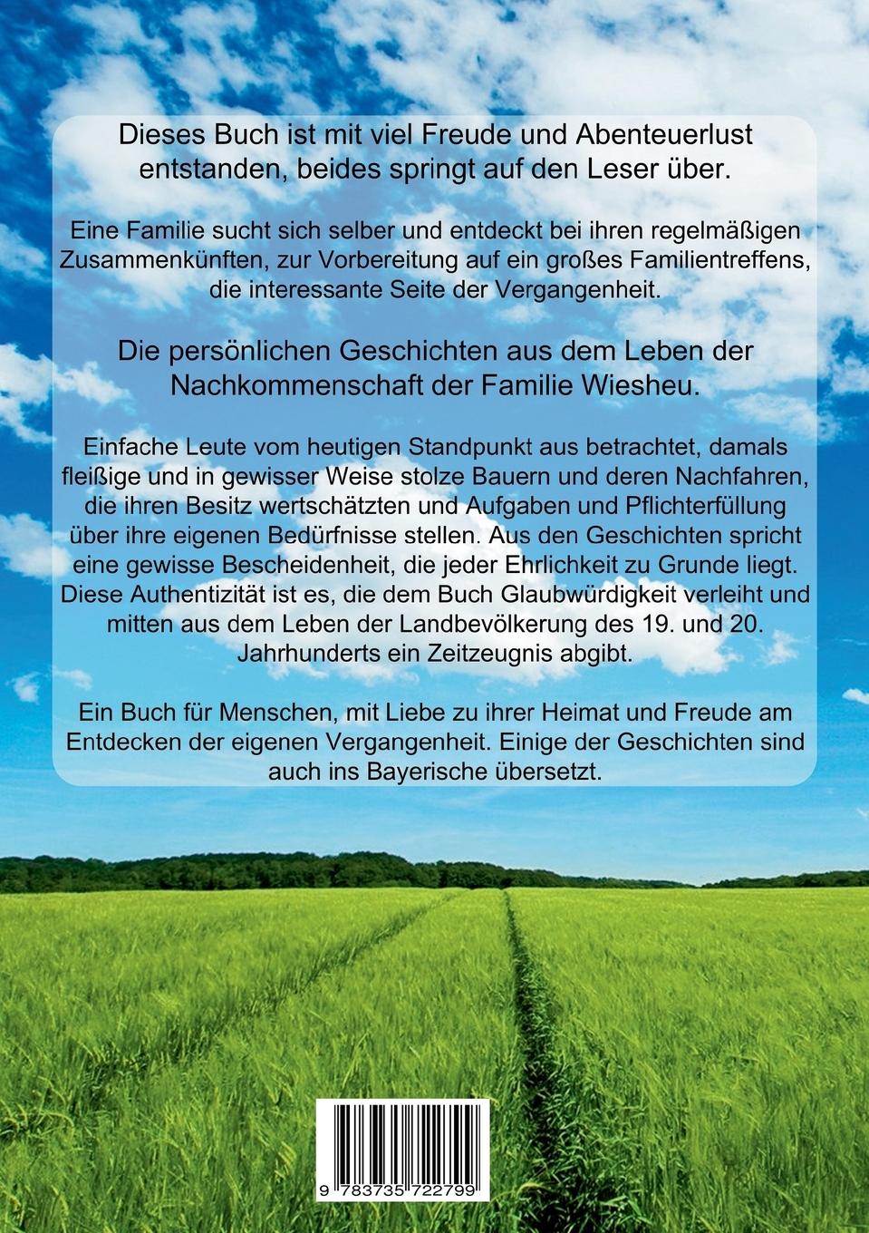 Rückseite: 9783735722799 | Eine Familie macht Geschichte(n) | PR - Team Wiesheu | Taschenbuch