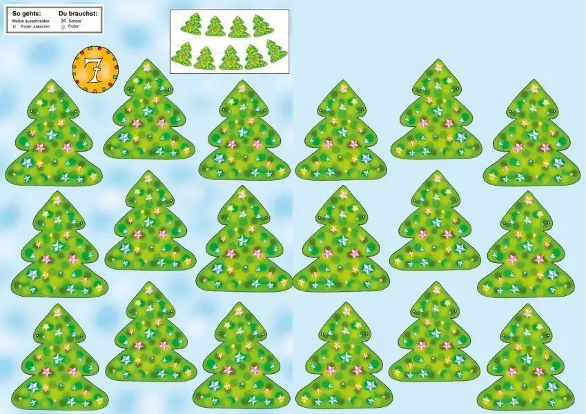 Bild: 9783841102799 | Das Ausschneide-Bastelbuch Adventskalender | Andrea Küssner-Neubert