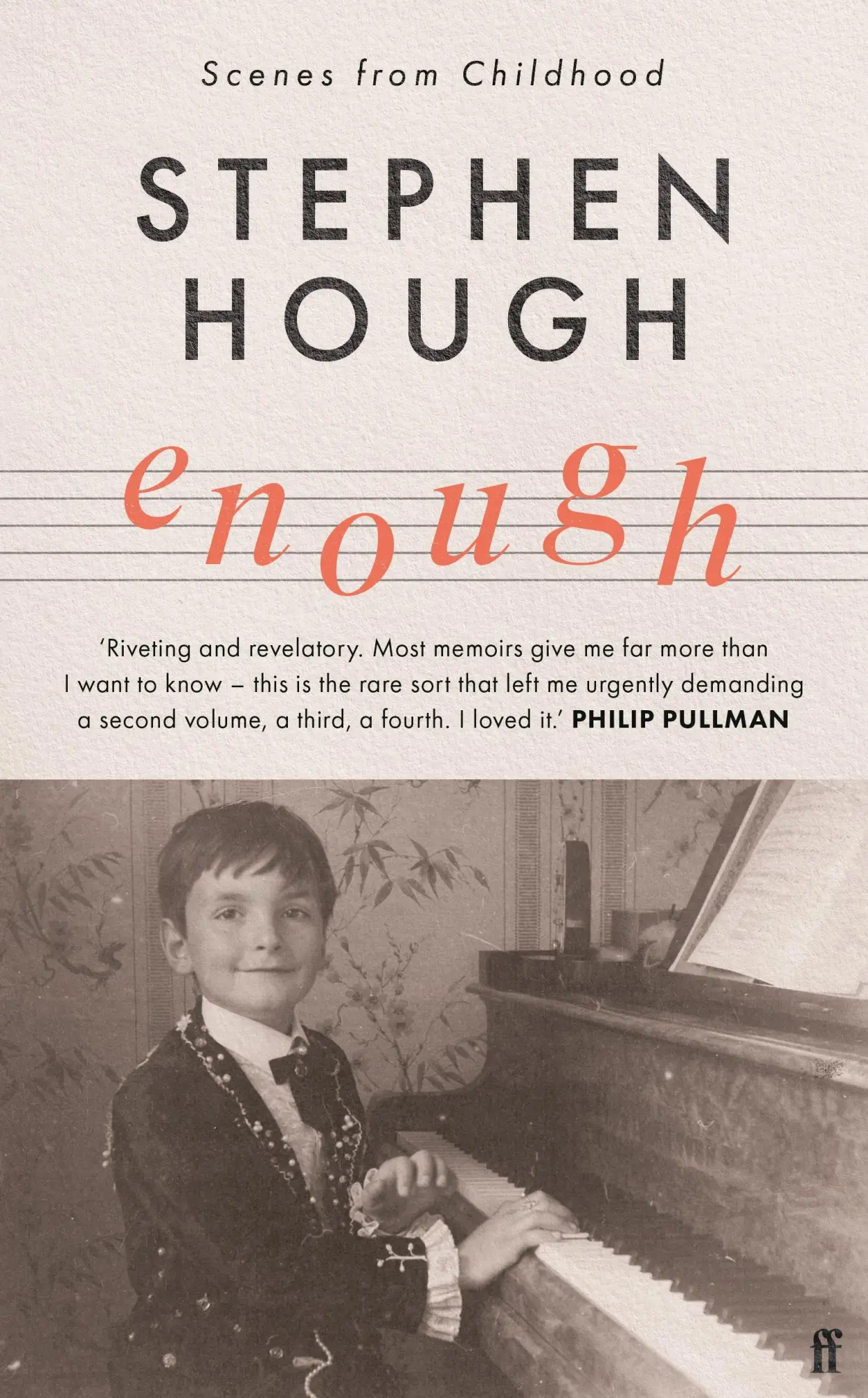 Cover: 9780571362899 | Enough: Scenes from Childhood | Stephen Hough | Buch | Gebunden | 2023