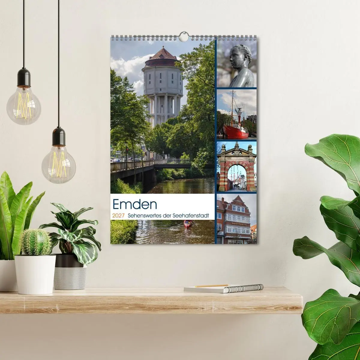 Bild: 9783569872899 | Emden - Sehenswertes der Seehafenstadt (Wandkalender 2027 DIN A3...