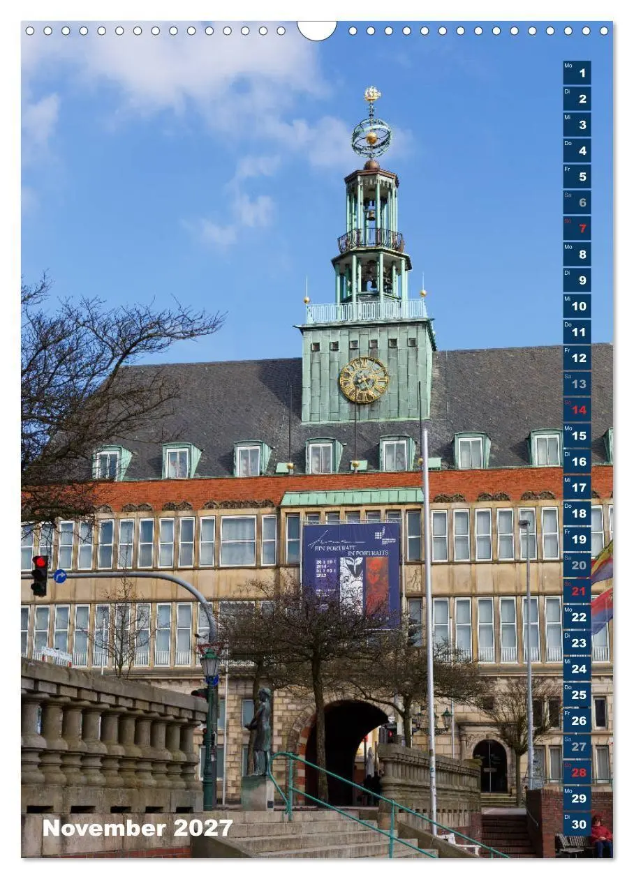 Bild: 9783569872899 | Emden - Sehenswertes der Seehafenstadt (Wandkalender 2027 DIN A3...