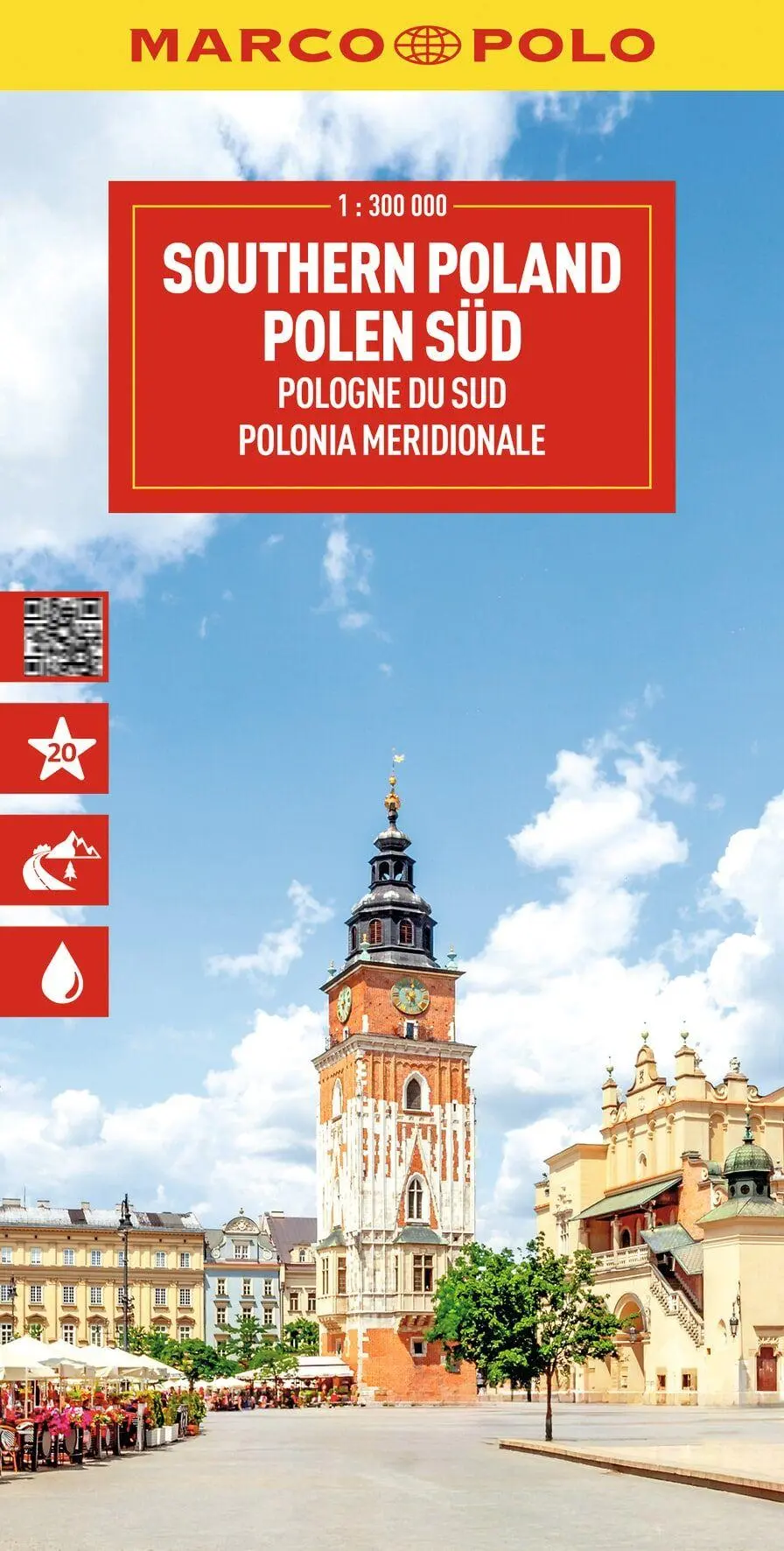 Cover: 9783575022899 | MARCO POLO Reisekarte Polen Süd 1:300.000 | Polo Marco | (Land-)Karte